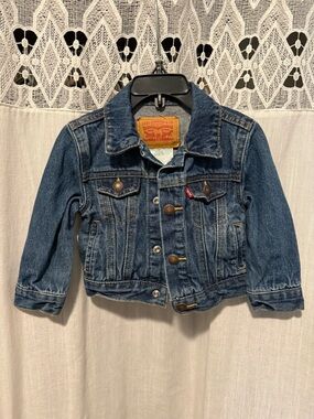 Levi's Baby 12M Dark Blue Denim Jacket